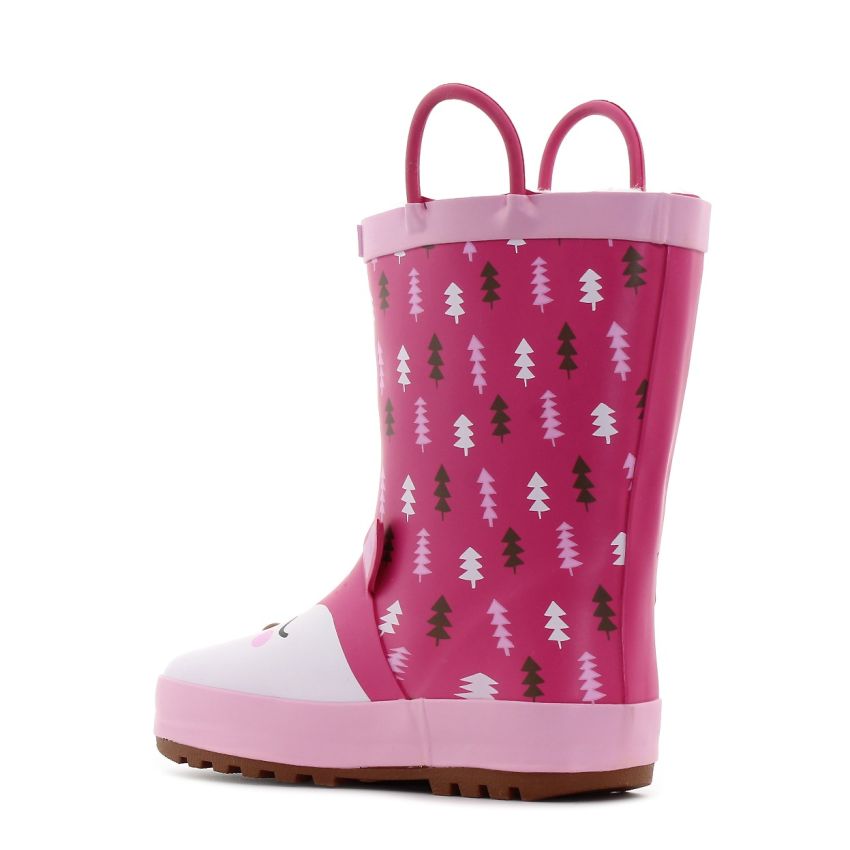 Wink - RB Vulpio magenta bélelt baba gumicsizma