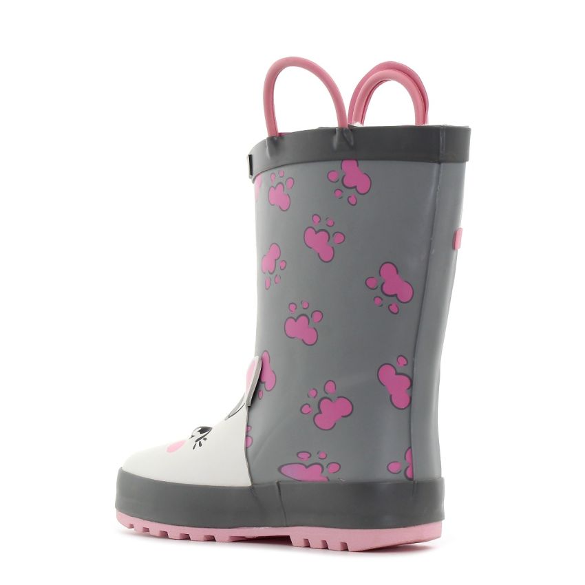 Wink - RB Catta szürke bélelt baba gumicsizma