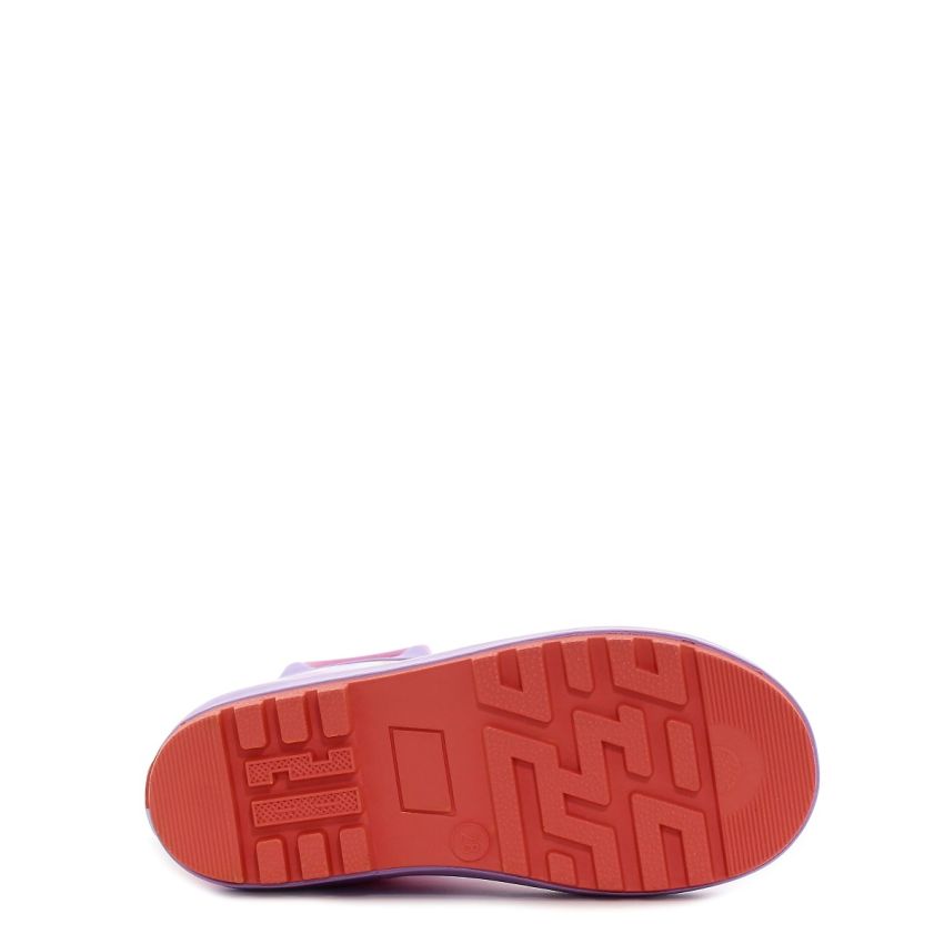 Wink - Aqqo - Flowers rózsaszín gyerek gumicsizma