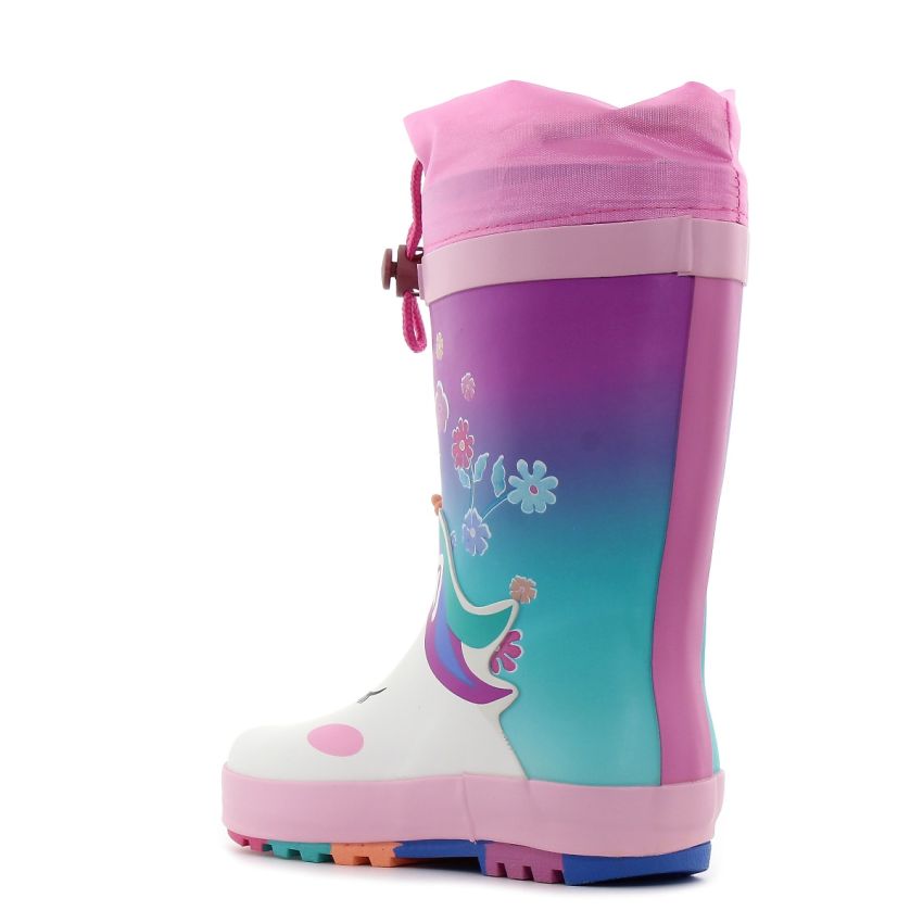 Wink - Aqqo - Unicorn rózsaszín baba gumicsizma
