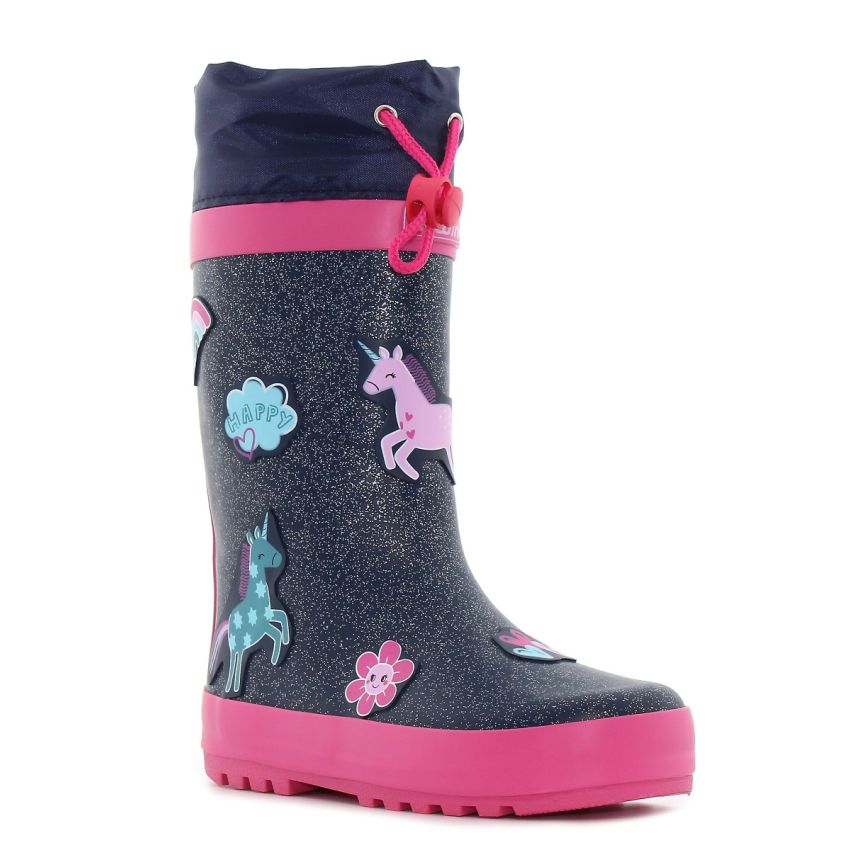 Wink - Aqqo - Happy sötétkék baba gumicsizma