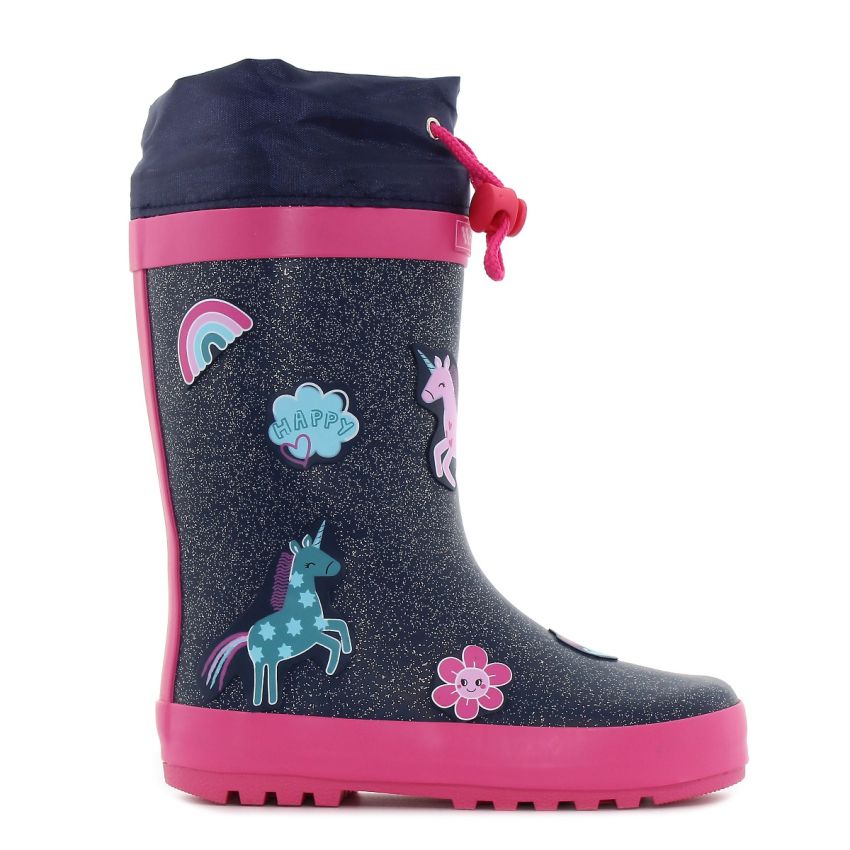 Wink - Aqqo - Happy sötétkék baba gumicsizma