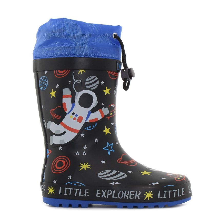 Wink - Aqqo - Little Explorer fekete baba gumicsizma