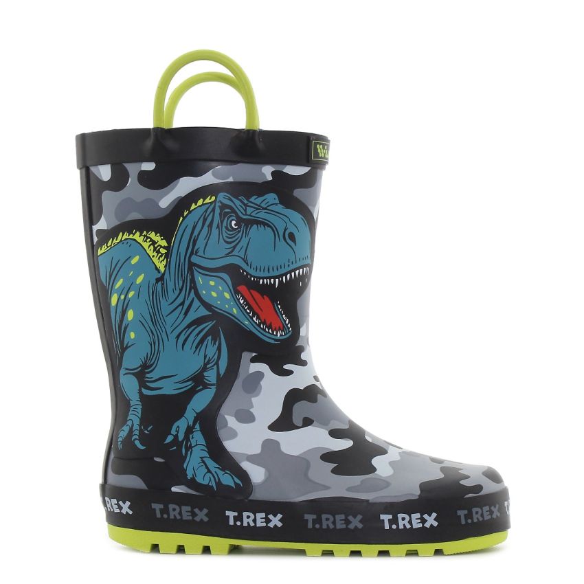 Wink - Aqqo - Trex fekete baba gumicsizma