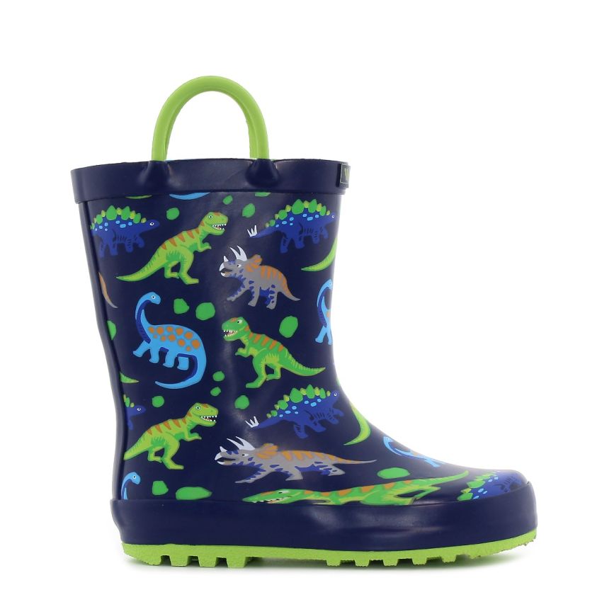 Wink - Aqqo - Prehistoric sötétkék gyerek gumicsizma