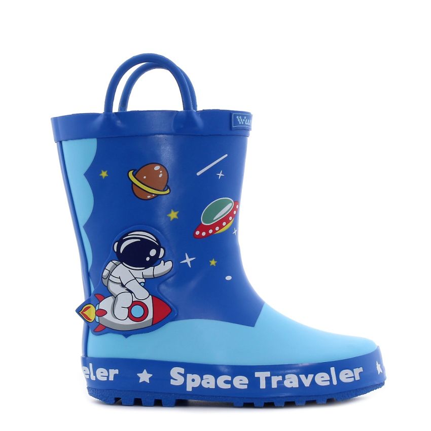 Wink - Aqqo - Space Traveler kék baba gumicsizma