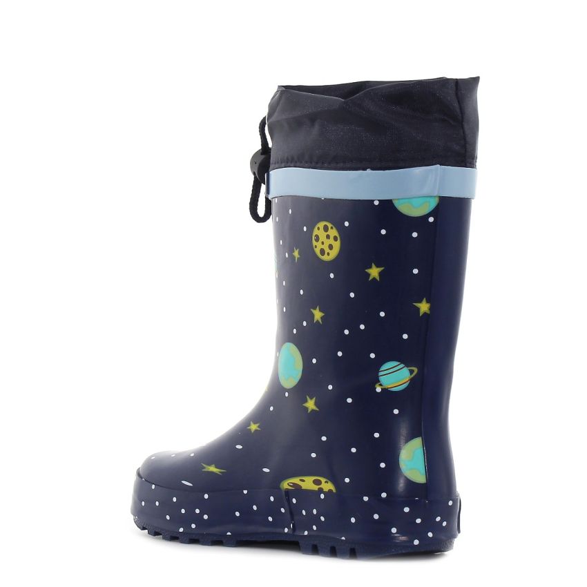 Wink - Aqqo - Starship sötétkék baba gumicsizma