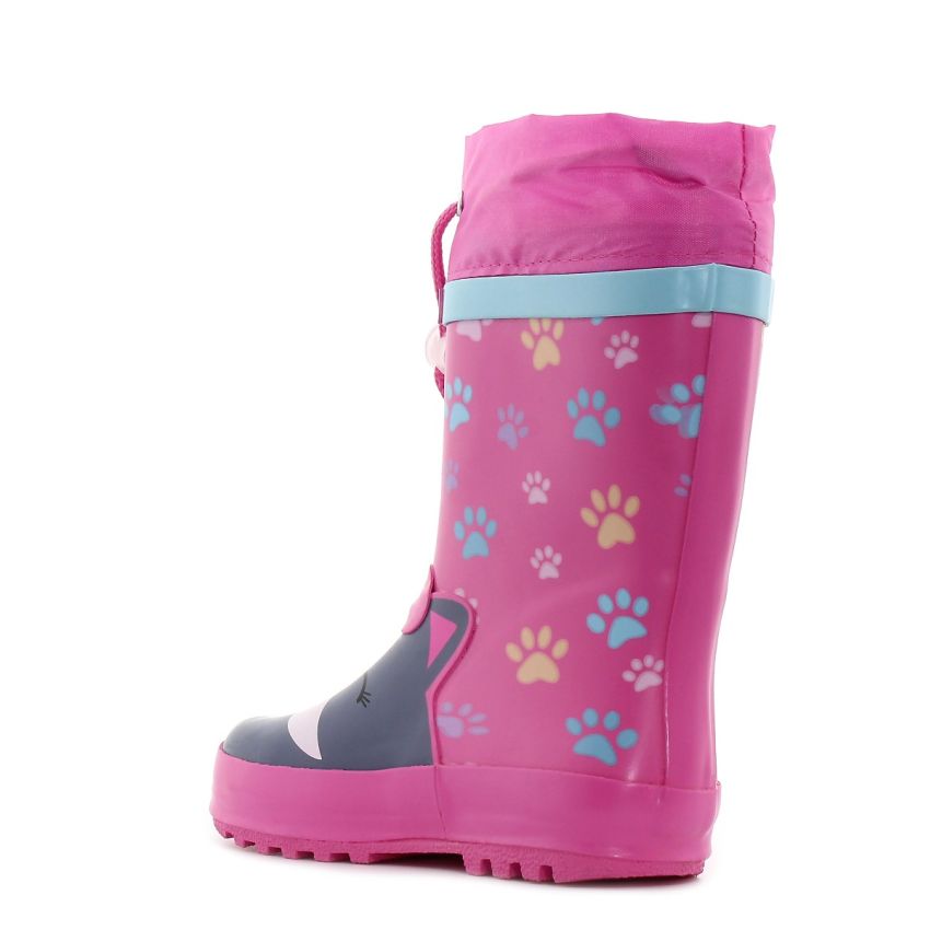 Wink - Aqqo - Paws rózsaszín gyerek gumicsizma