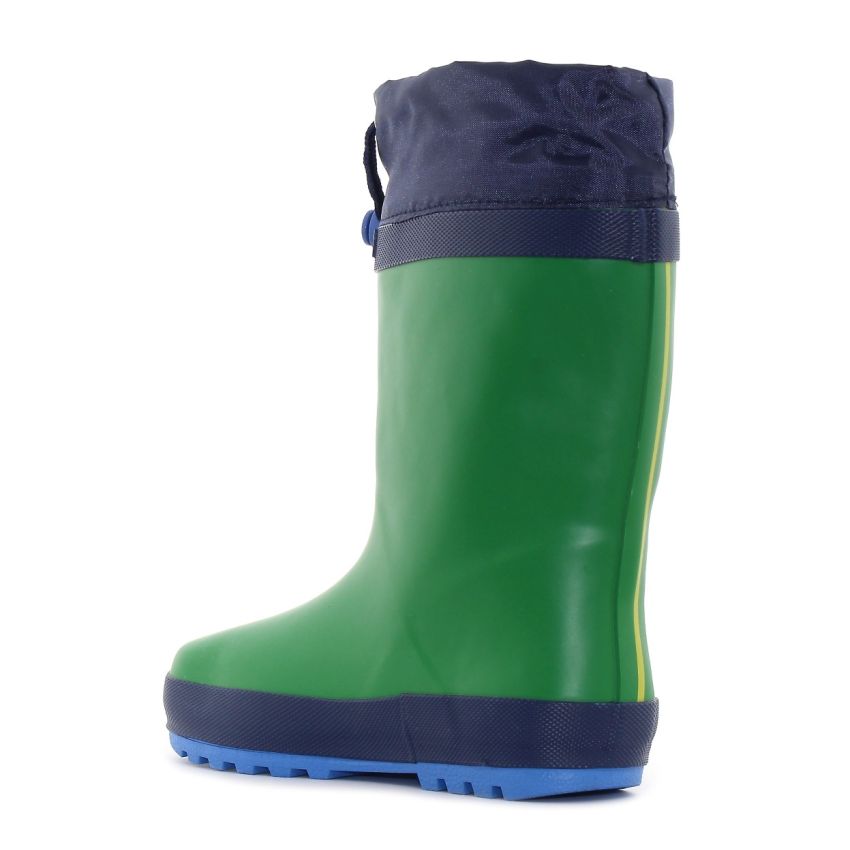 Wink - Aqqo - Skate zöld bélelt baba gumicsizma