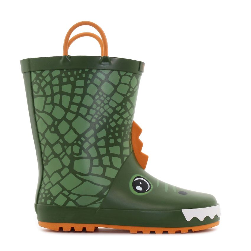 Wink - Aqqo - Crocco zöld bélelt baba gumicsizma
