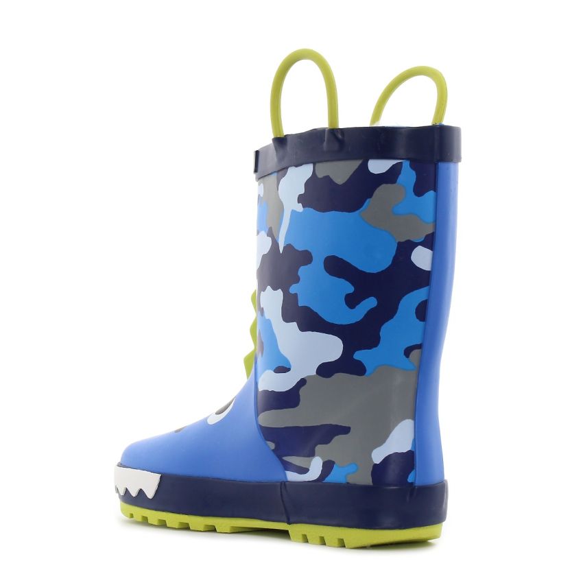 Wink - Aqqo - Crocco kék bélelt gyerek gumicsizma
