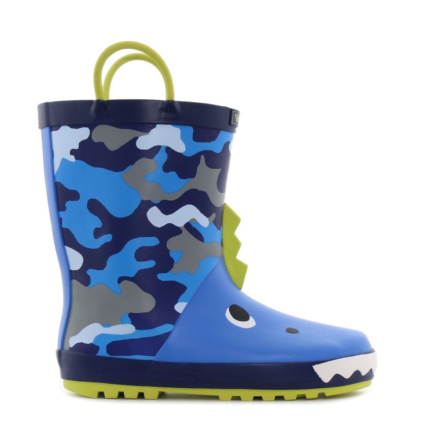 Wink - Aqqo - Crocco kék bélelt gyerek gumicsizma