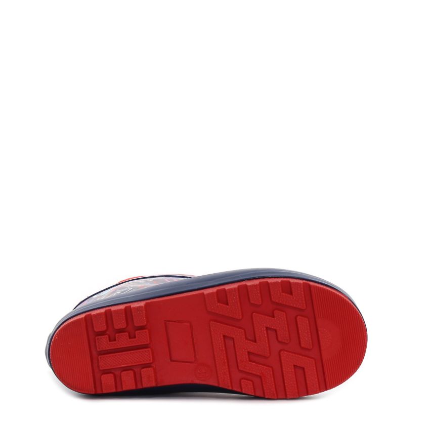 Wink - Aqqo - Szívecske sötétkék bélelt gyerek gumicsizma