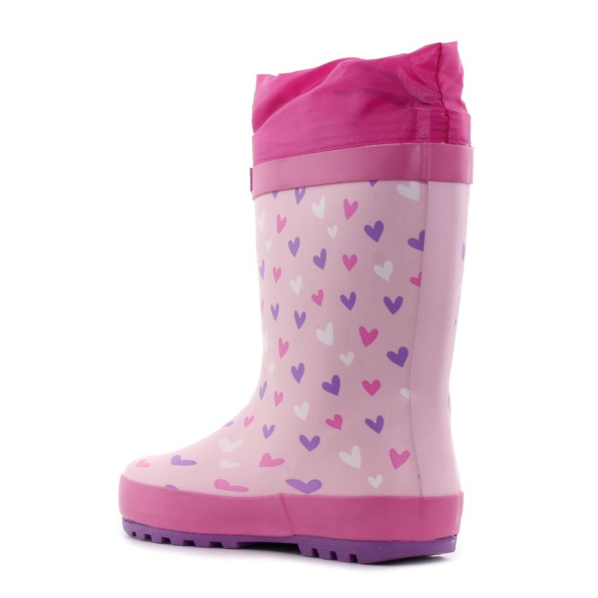 Wink - Aqqo - Unikornis rózsaszín bélelt gyerek gumicsizma