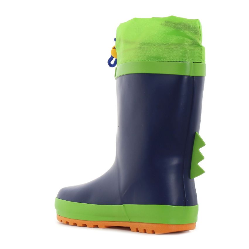 Wink - Aqqo - Roar sötétkék bélelt baba gumicsizma