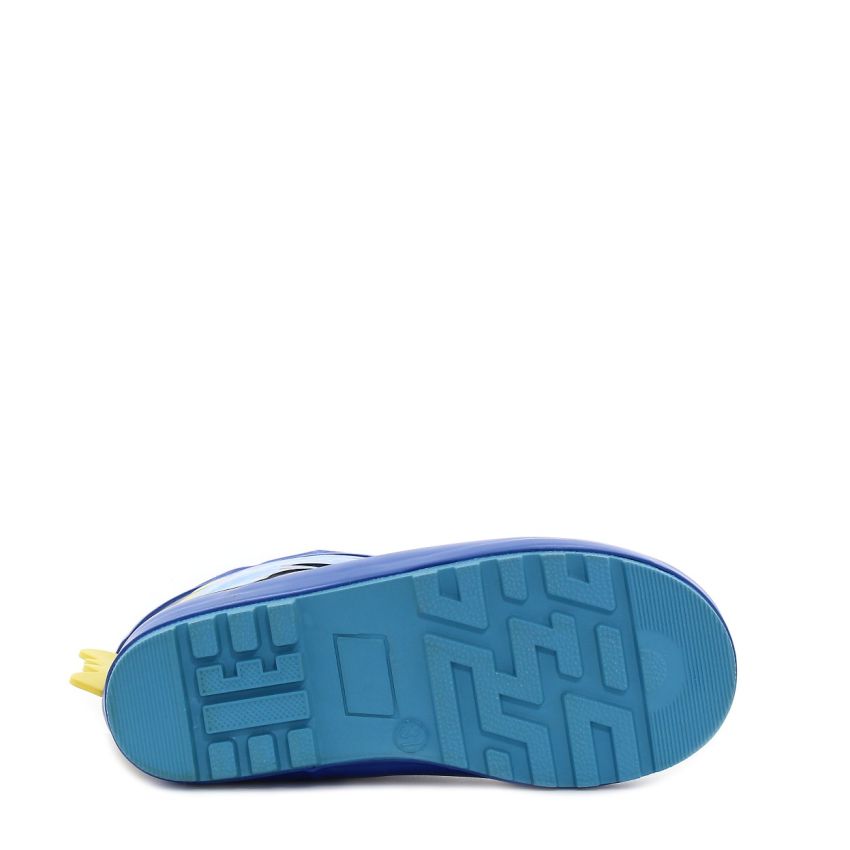 Wink - Aqqo - Dino sötétkék bélelt gyerek gumicsizma