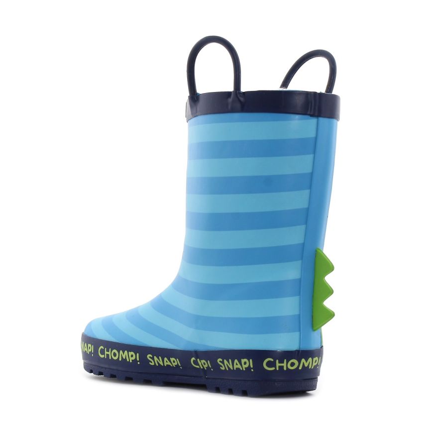 Wink - Aqqo - Aligator világoskék bélelt baba gumicsizma