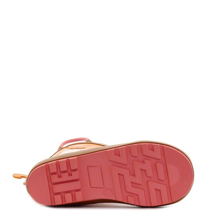 Wink - Aqqo - Őzike barna bélelt baba gumicsizma