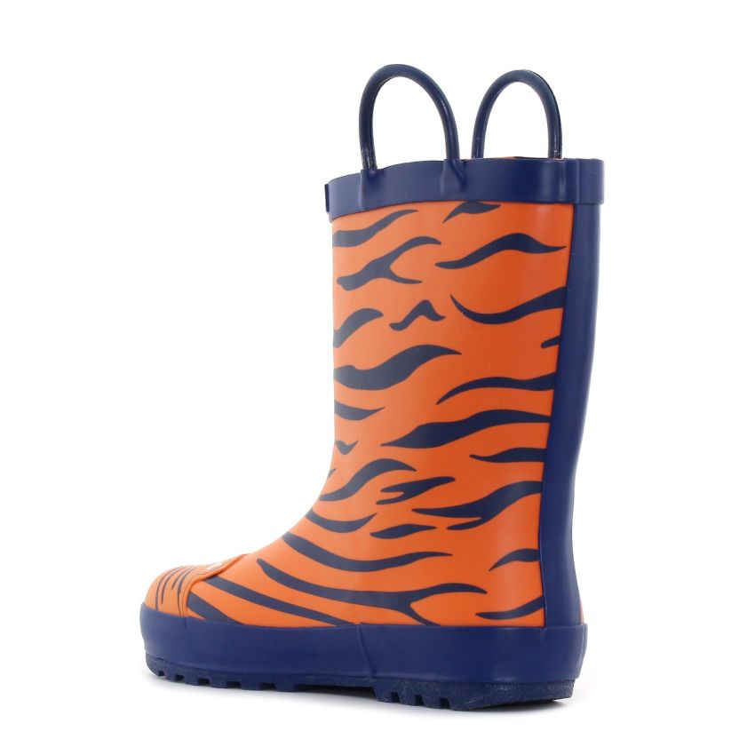 Wink - Aqqo - Tiger narancsárga bélelt gyerek gumicsizma