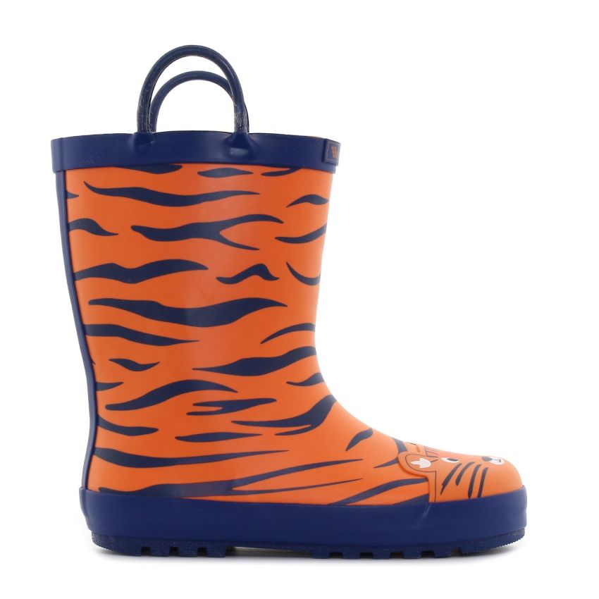 Wink - Aqqo - Tiger narancsárga bélelt gyerek gumicsizma