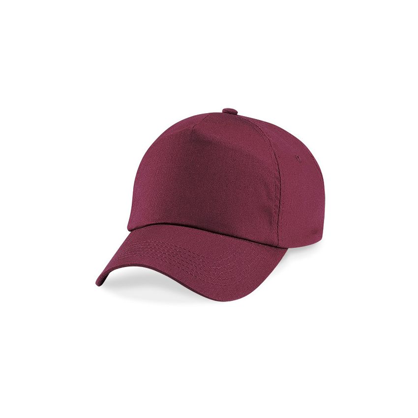 Borgo Beechfield bordó sapka