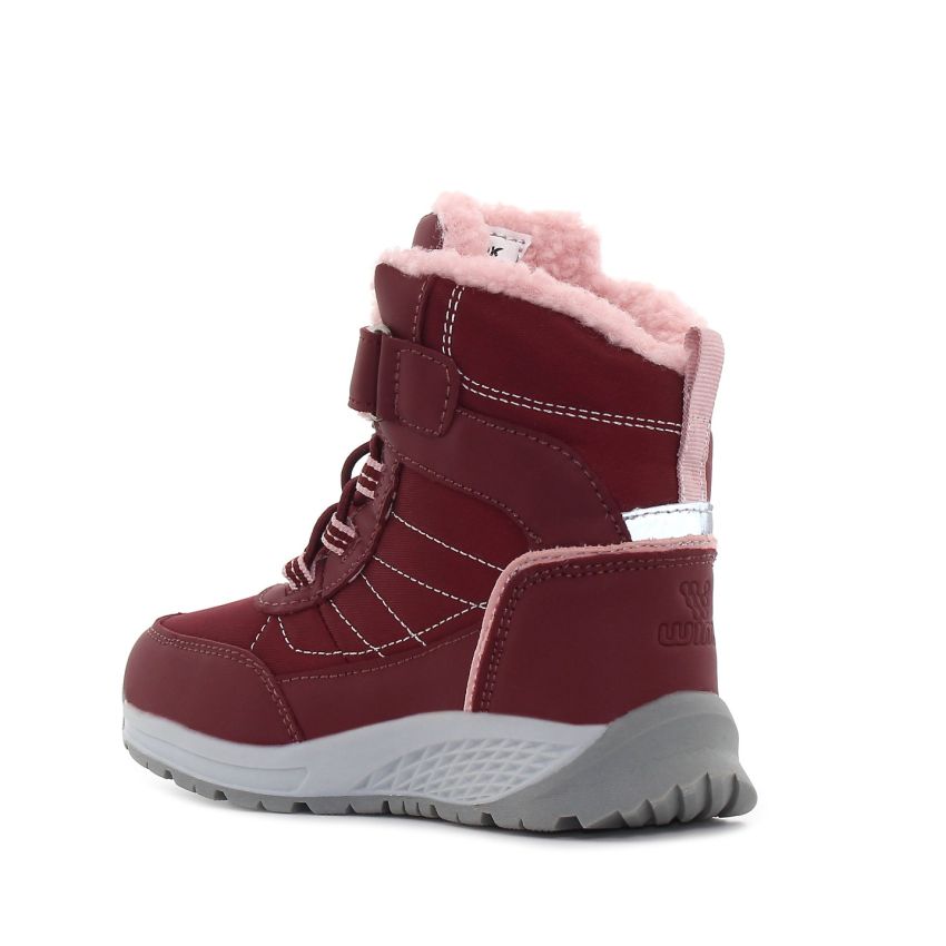 Wink - Zela bordó bélelt gyerek bakancs