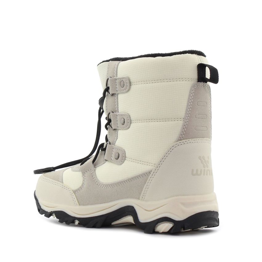 Wink - Uceni vízlepergető törtfehér gyerek bakancs