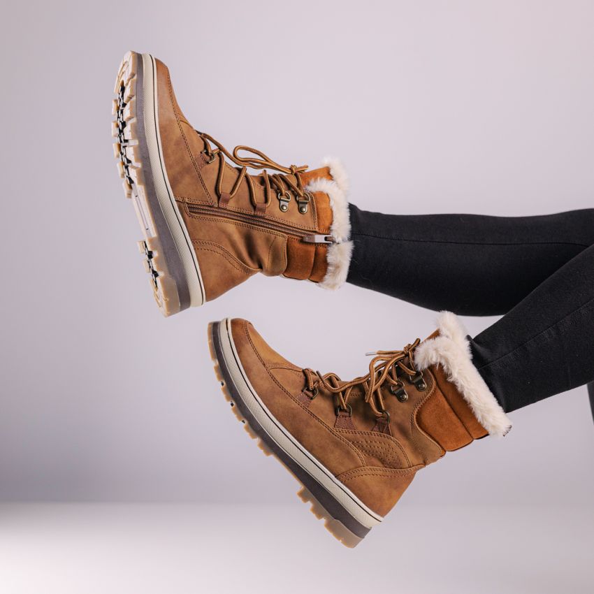 Borgo - Sno bélelt női bokacsizma