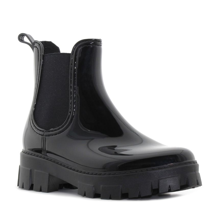 Wink - Perilla fekete női bokacsizma