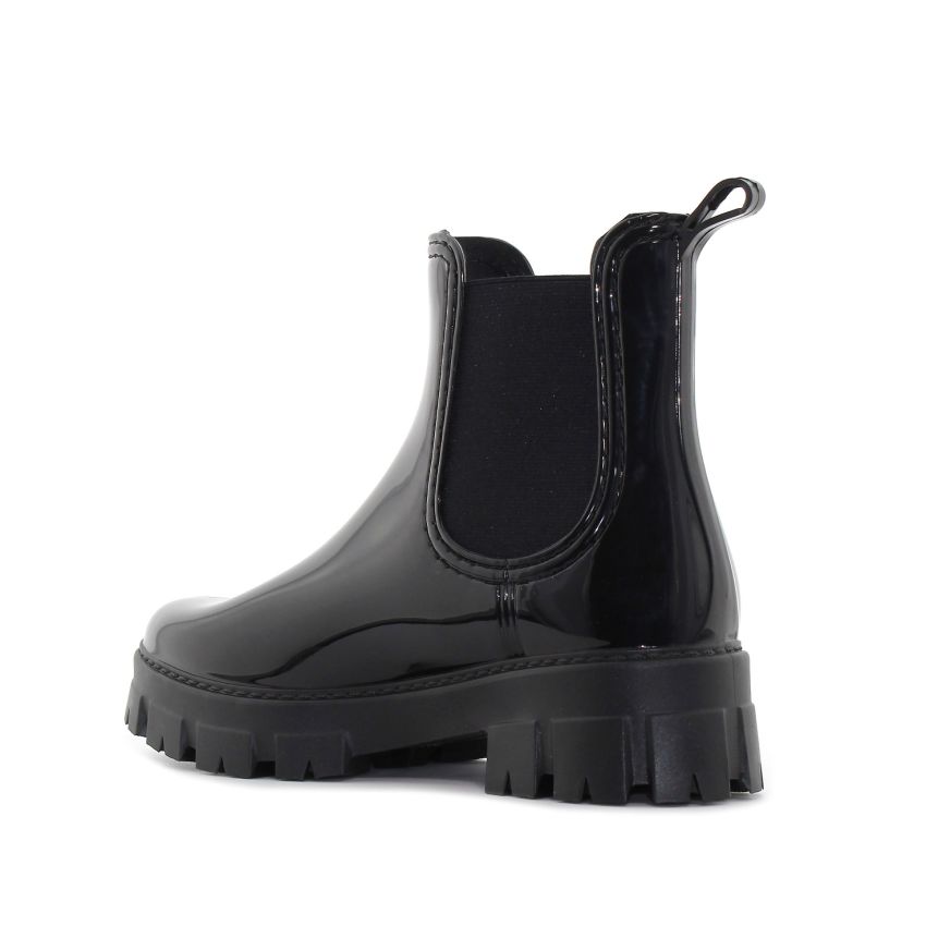 Wink - Perilla fekete női bokacsizma