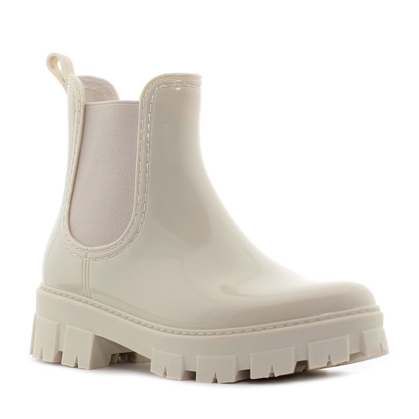 Wink - Perilla bézs női bokacsizma