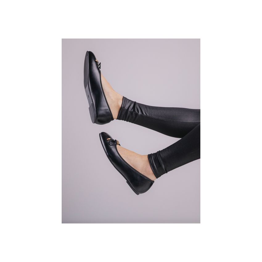Yolera - Inees fekete női cipő