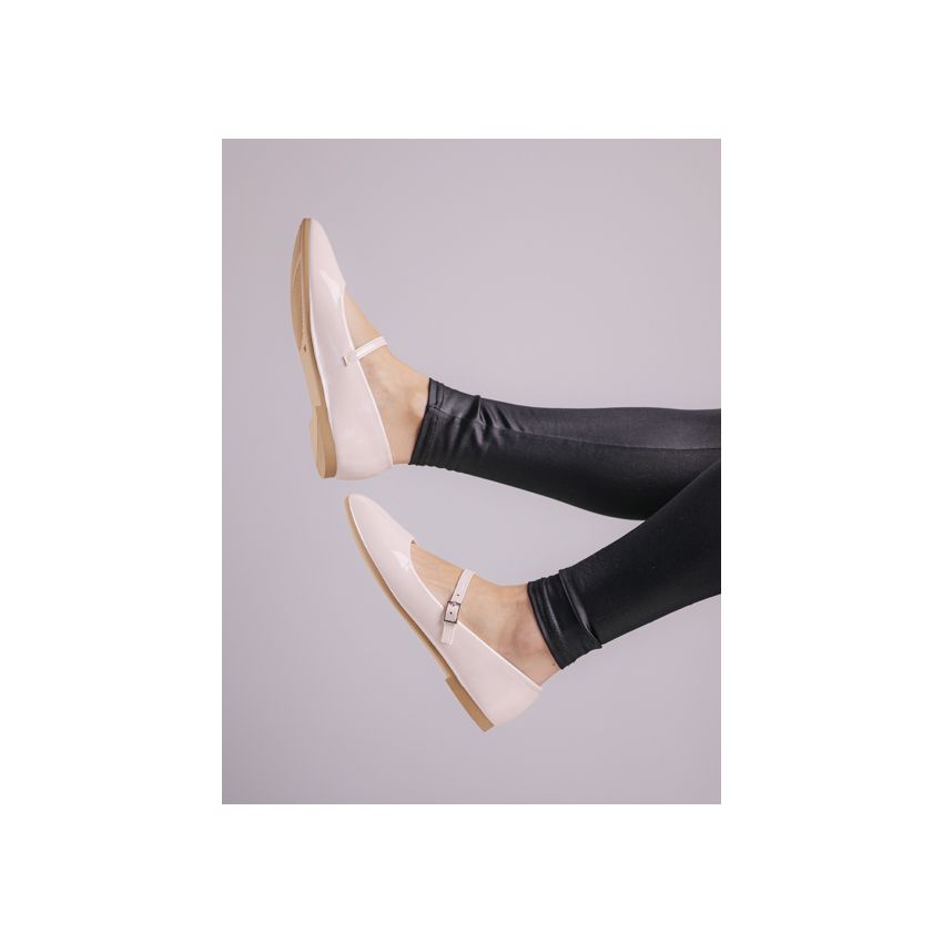 Yolera - Barbe bézs női cipő