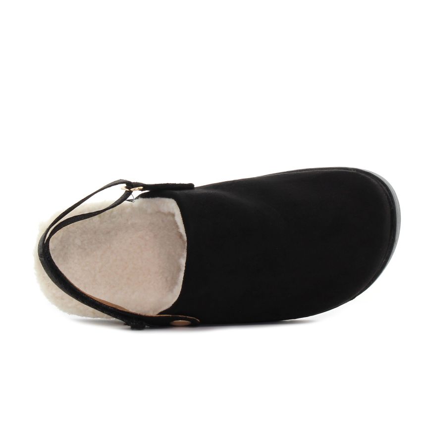 Yolera - Zuzan fekete női papucs