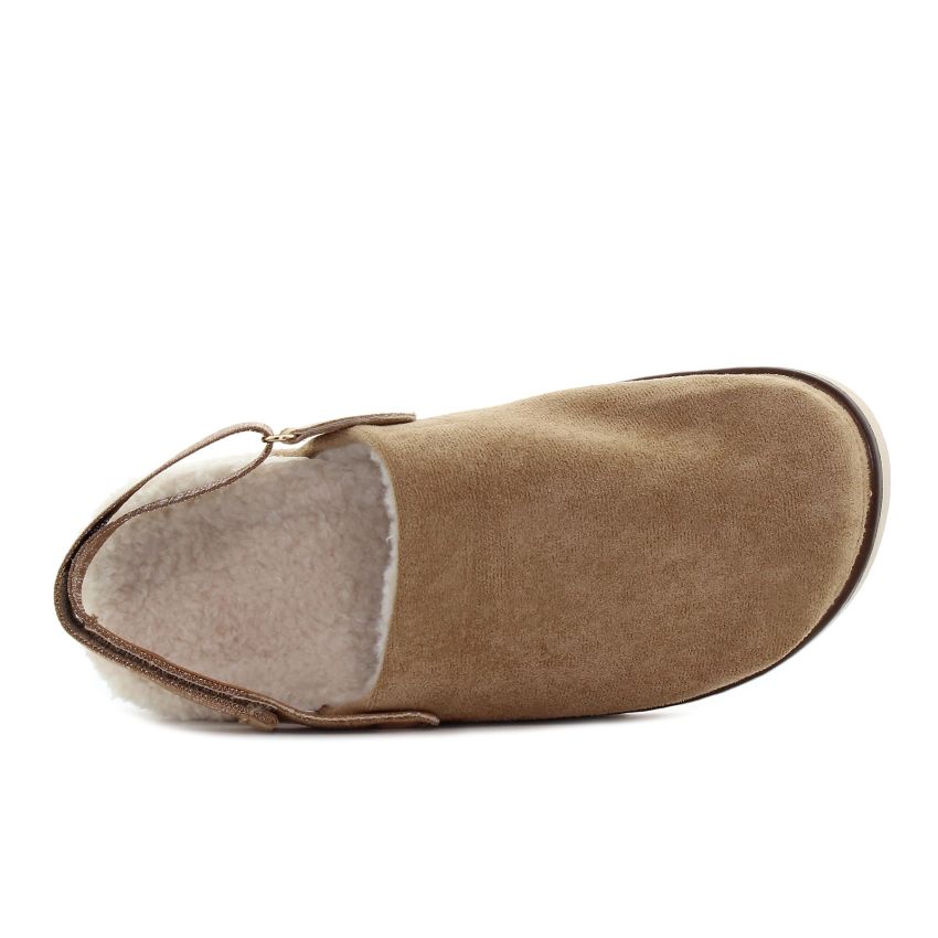 Yolera - Zuzan barna női papucs