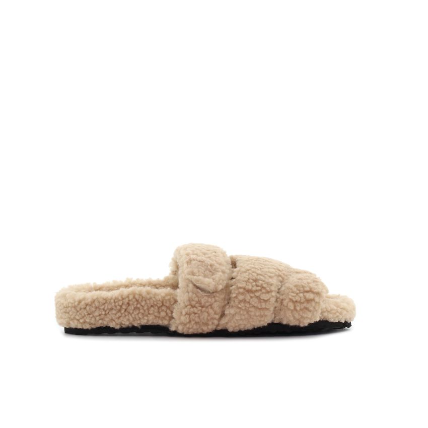 Yolera - Lazy bézs női papucs
