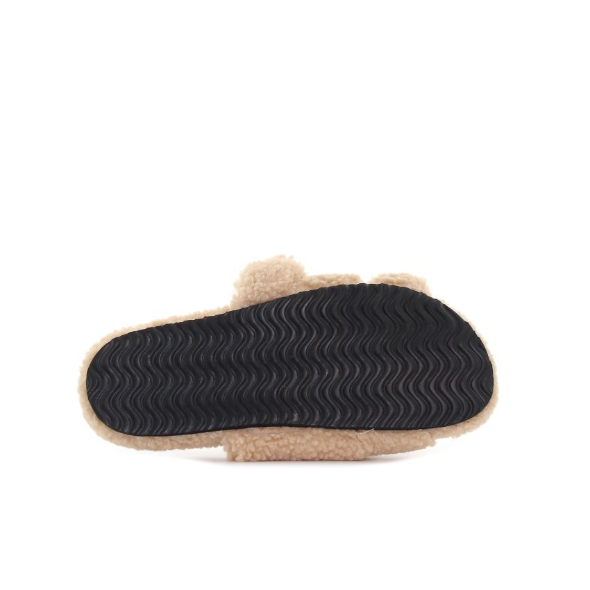 Yolera - Lazy bézs női papucs