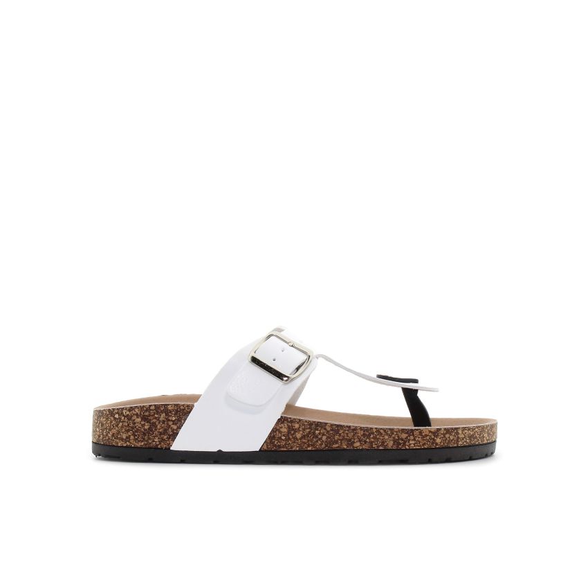 Yolera - Viona fehér női papucs