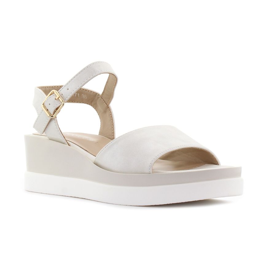 Yolera - Avra ezüst női szandál