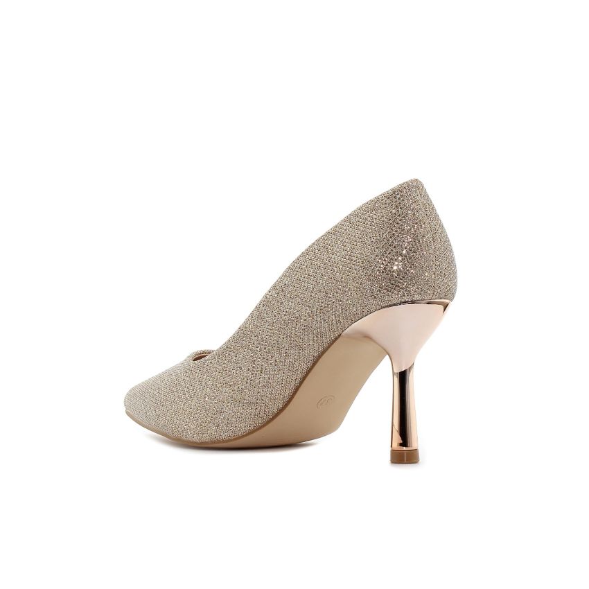 Yolera - Heels arany női magassarkú