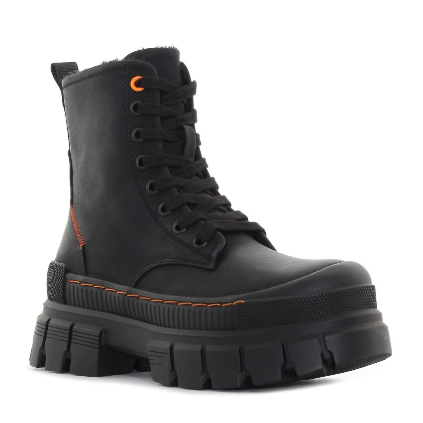 Borgo - Dust fekete bélelt női bakancs