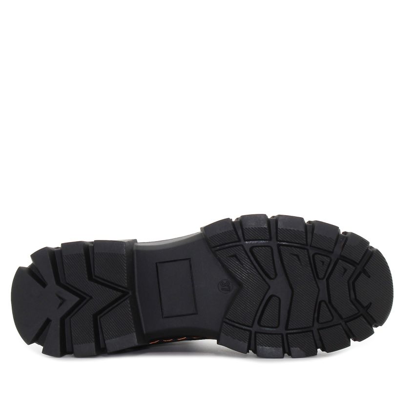 Borgo - Dust fekete bélelt női bakancs