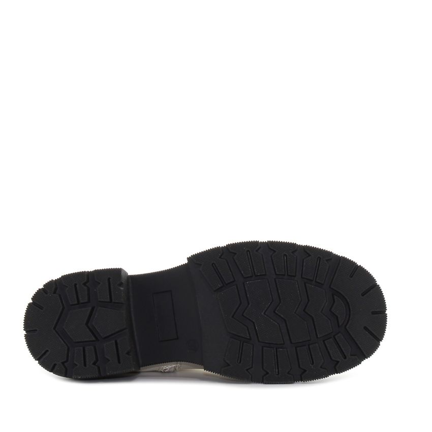 Borgo - Tina bézs női bokacsizma