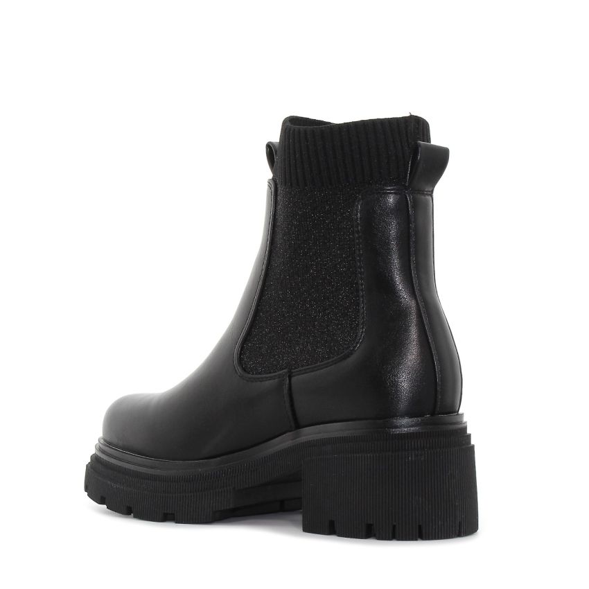 Borgo - Ice fekete női bokacsizma