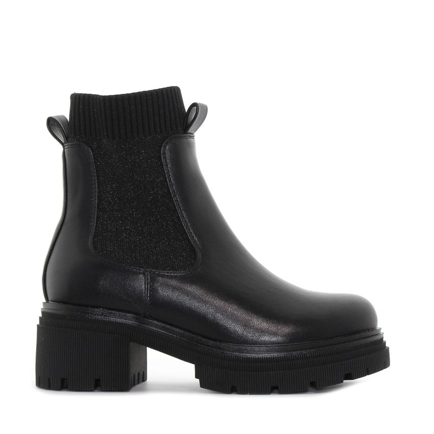 Borgo - Ice fekete női bokacsizma