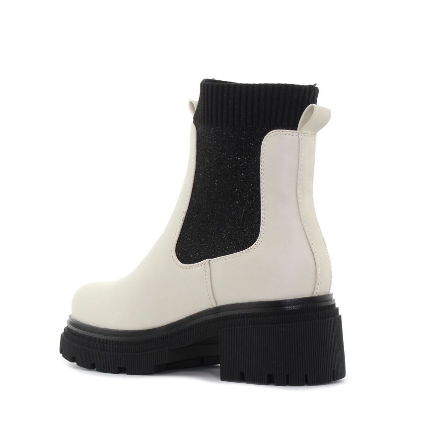 Borgo - Ice bézs női bokacsizma