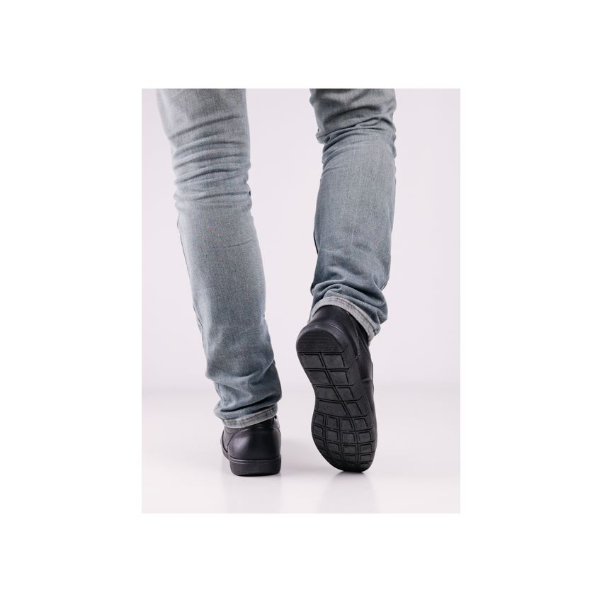 Yolera - Arc fekete férfi cipő