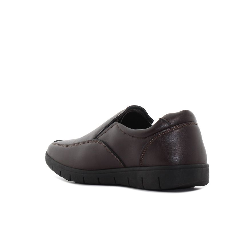 Yolera - Arc barna férfi cipő