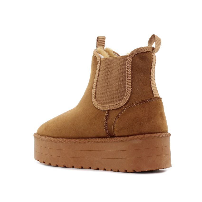 Yolera - Rea barna női bokacsizma