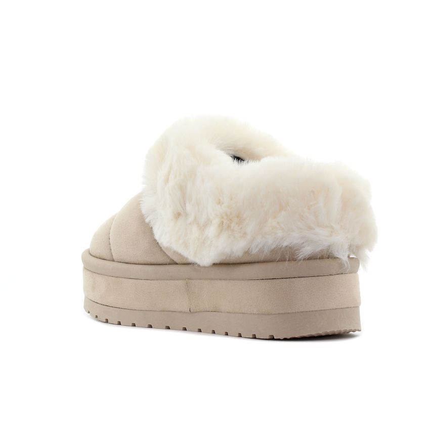 Yolera - Beli  bézs női bokacsizma